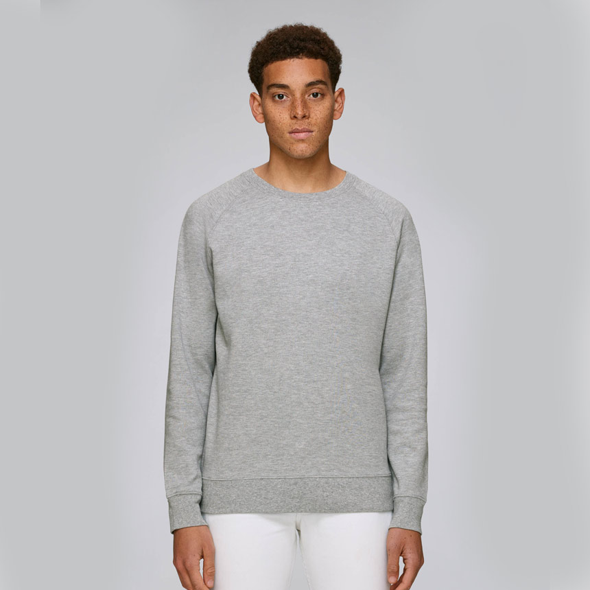 STSM557O-THE MENS PIQU? CREW NECK SWEATSHIRT